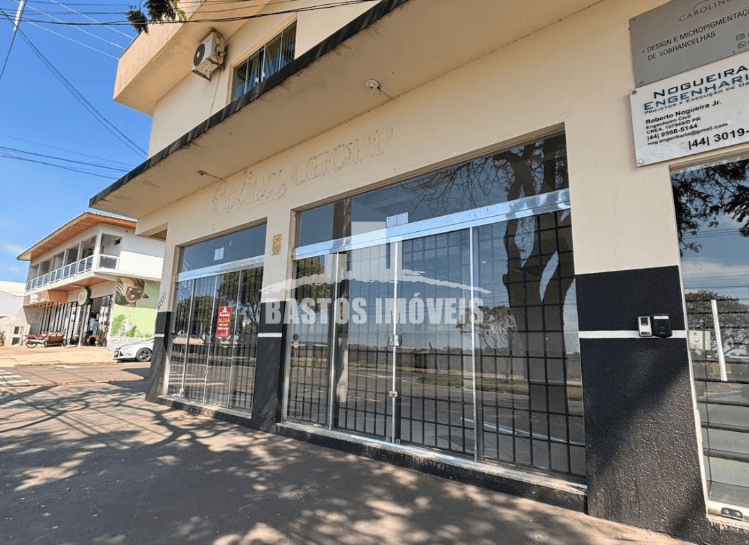 sala comerical na zona 01 com 312m2 em cianorte pr